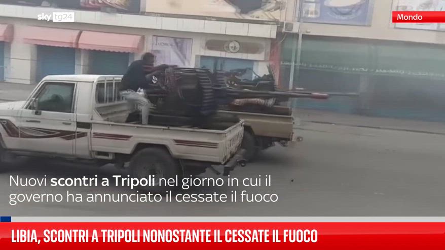 Libia, scontri a Tripoli nonostante il cessate il fuoco