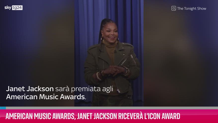VIDEO American Music Awards, Janet Jackson riceve Icon Award