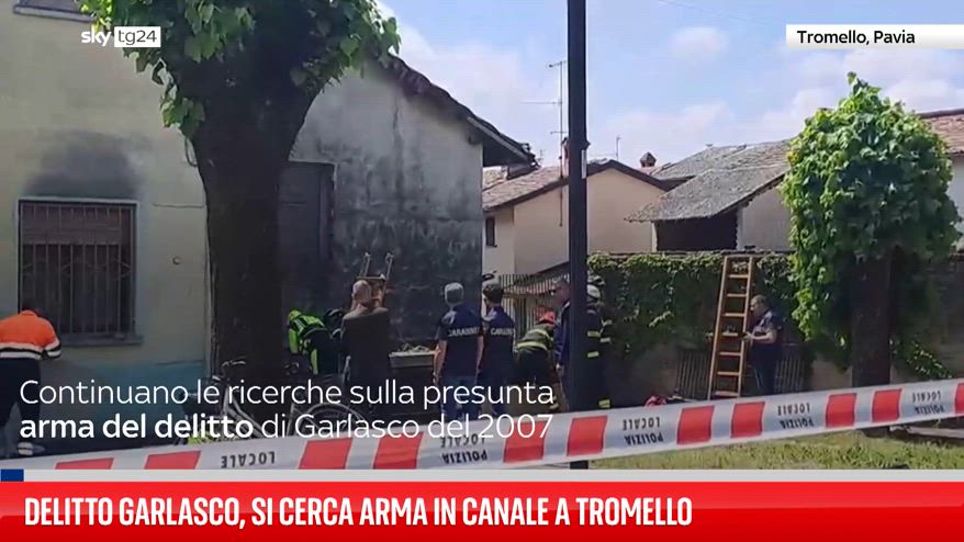 Delitto Garlasco, si cerca arma in canale a tromello