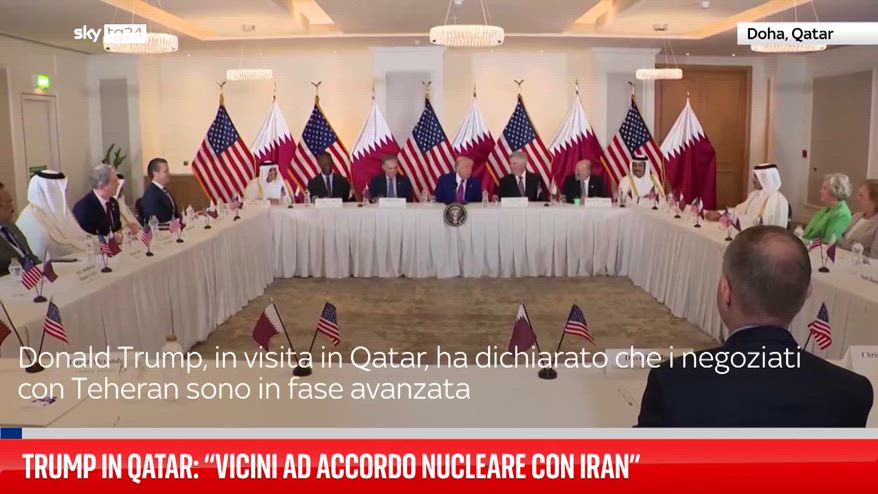Trump in Qatar: “Vicini ad accordo nucleare con Iran”