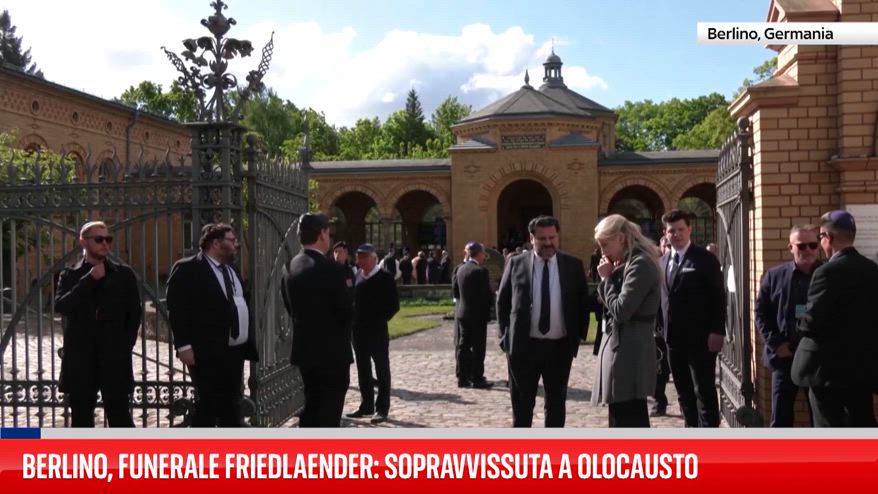 Berlino, funerale Friedlaender: sopravvissuta a Olocausto