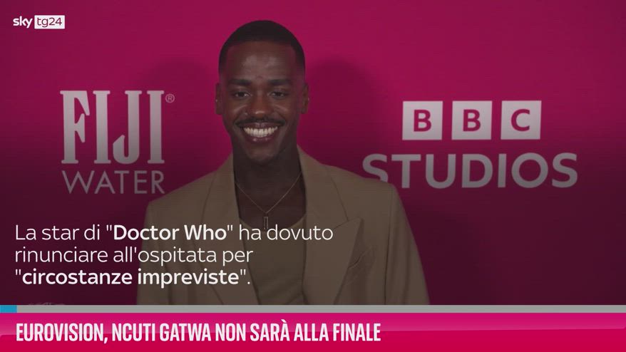 VIDEO Eurovision, Ncuti Gatwa non sarà alla finale