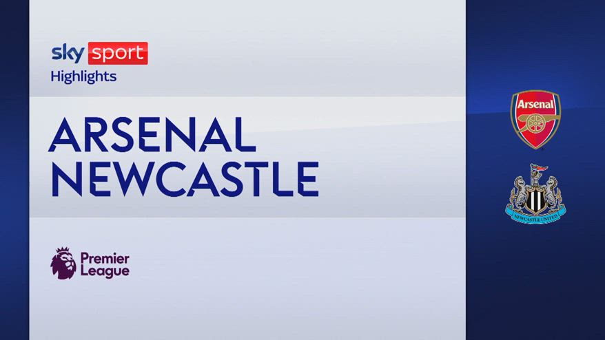 Arsenal-Newcastle 1-0: gol e highlights