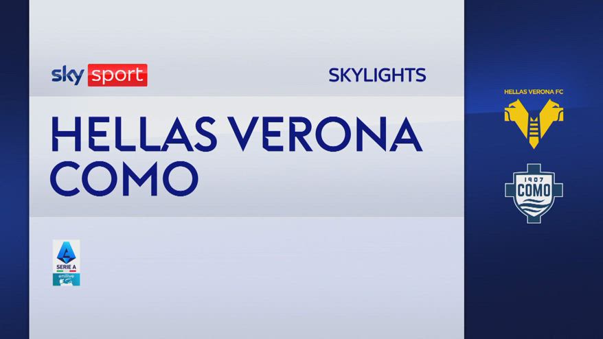 Verona-Como 1-1: gol e highlights