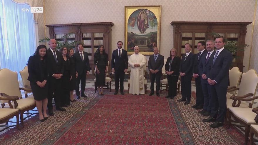Papa Leone XIV incontra JD Vance in Vaticano