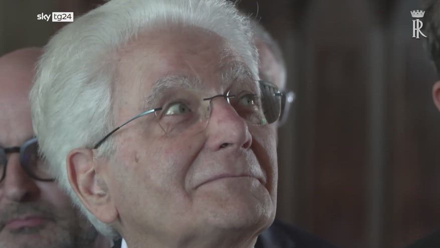 Presidente Mattarella visita basilica di San Marco a Venezia