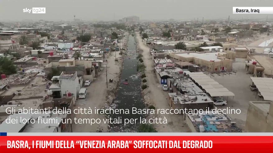 Basra, i fiumi della “Venezia araba” soffocati dal degrado