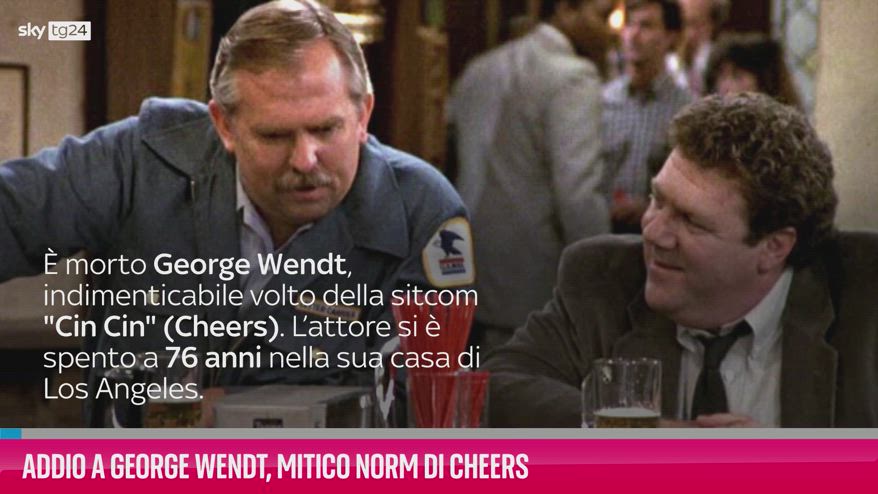 VIDEO Addio a George Wendt, mitico Norm di Cheers
