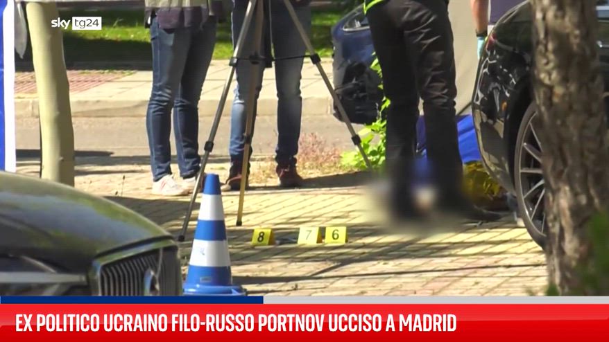 Ex politico ucraino filo-russo Portnov ucciso a Madrid