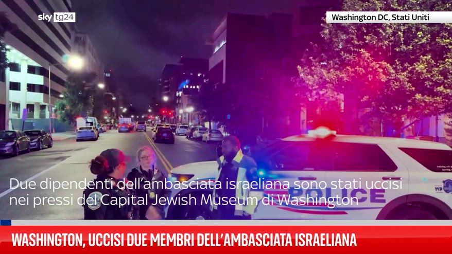 Washington, uccisi due membri dell'ambasciata israeliana