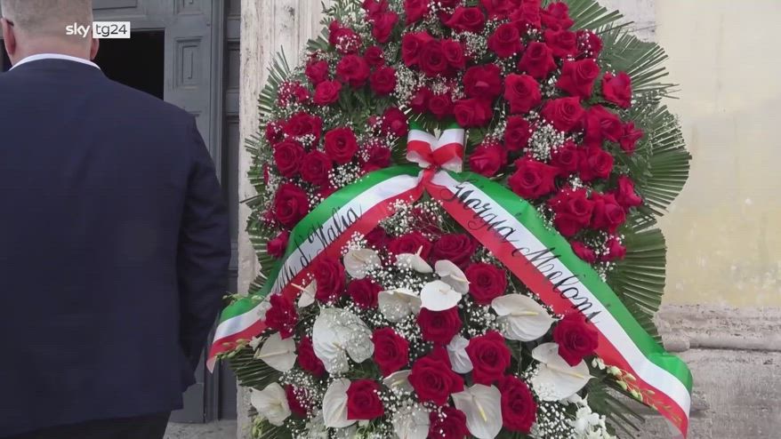 Funerali Nino Benvenuti a Roma nella Chiesa degli Artisti