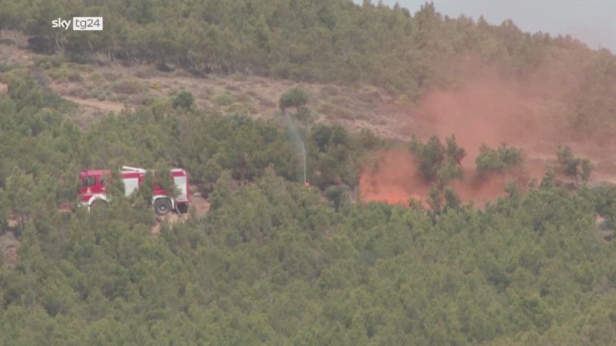 Grecia, prevenzione incendi: esercitazione vigili del fuoco