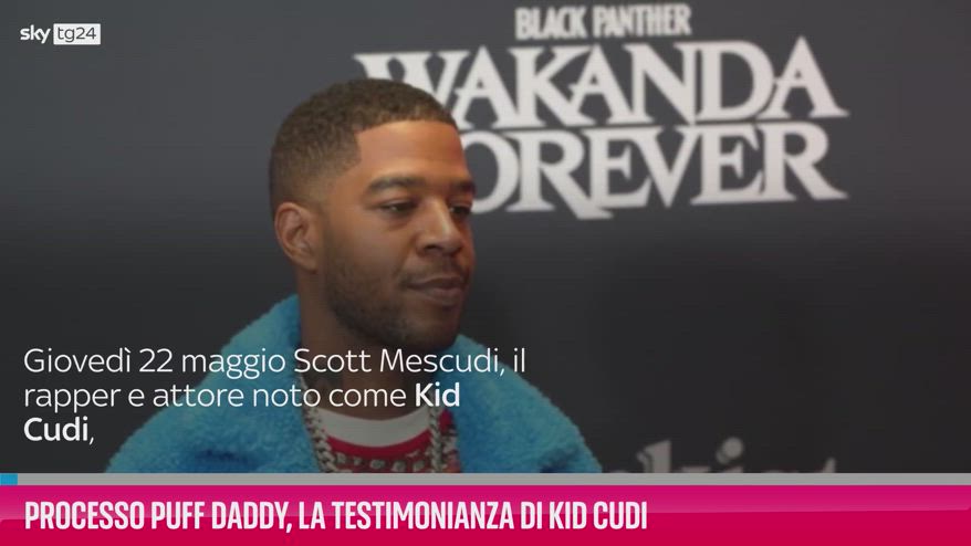 VIDEO Processo Puff Daddy, la testimonianza di Kid Cudi