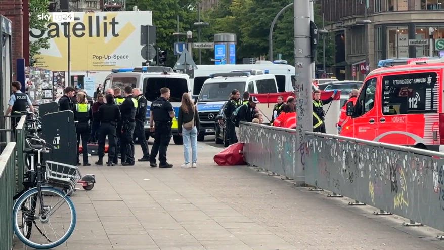 Germania, attacco con coltello alla stazione di Amburgo
