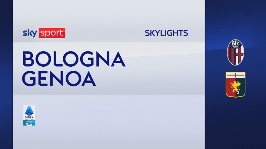 Bologna-Genoa 1-3: gol e highlights
