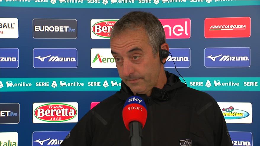 Lecce, Giampaolo: "Nostro danno rendere immortale Corvino"