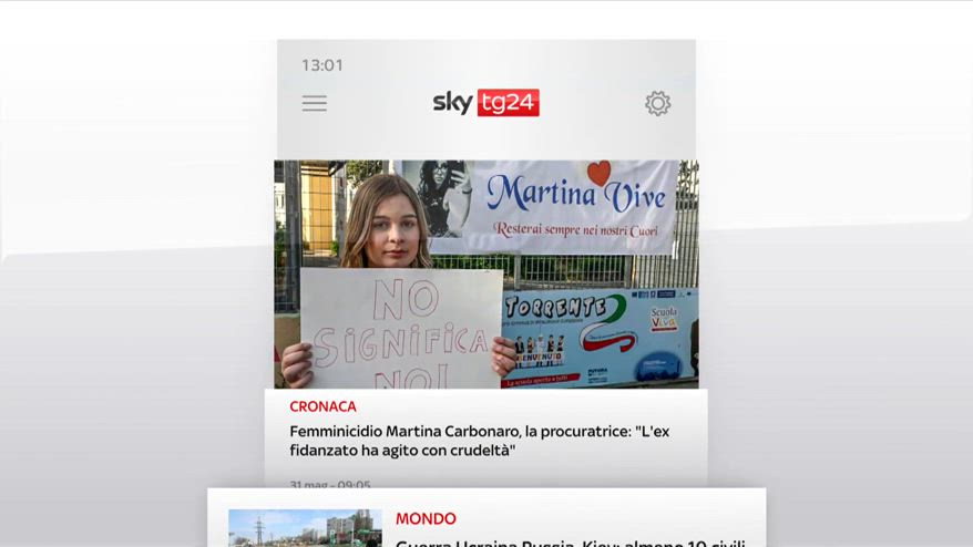 I titoli di Sky TG24 del 31 dicembre, edizione delle 13