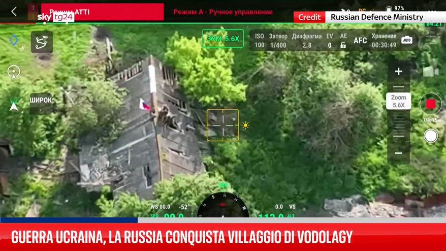 Guerra Ucraina, la Russia conquista villaggio di Vodolagy
