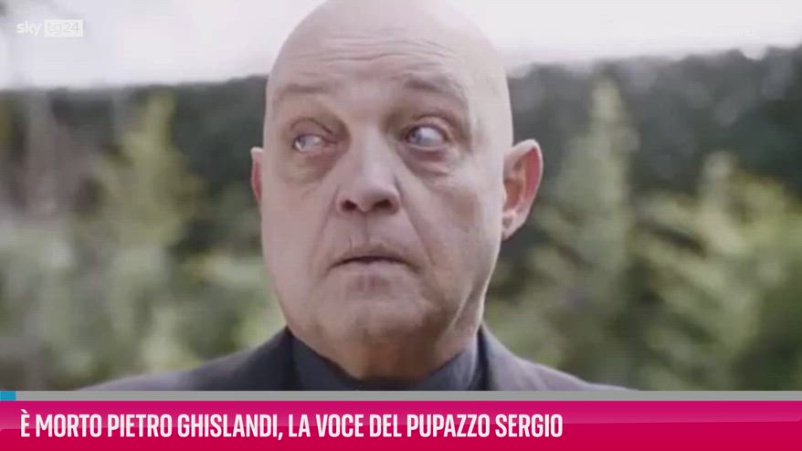 VIDEO È morto Pietro Ghislandi, la voce del pupazzo Sergio
