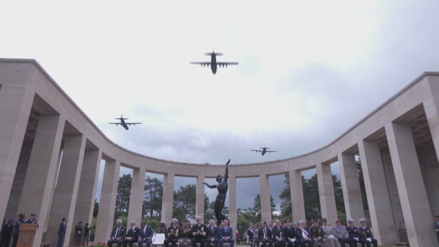 Francia, veterani americani alla commemorazione del D-Day