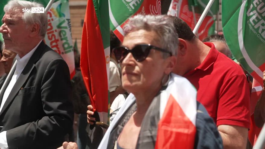 Gaza, manifestazione a Roma: 