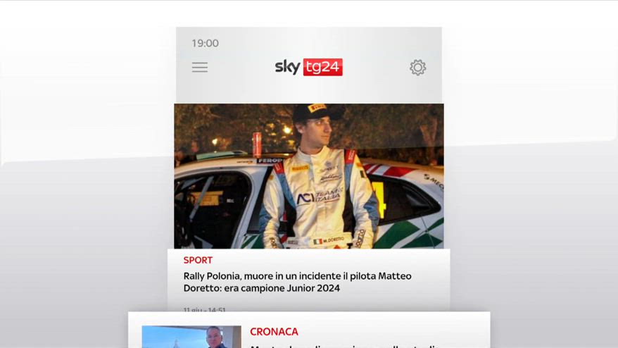 I titoli di Sky TG24 dell'11 giugno 2025, edizione ore 19