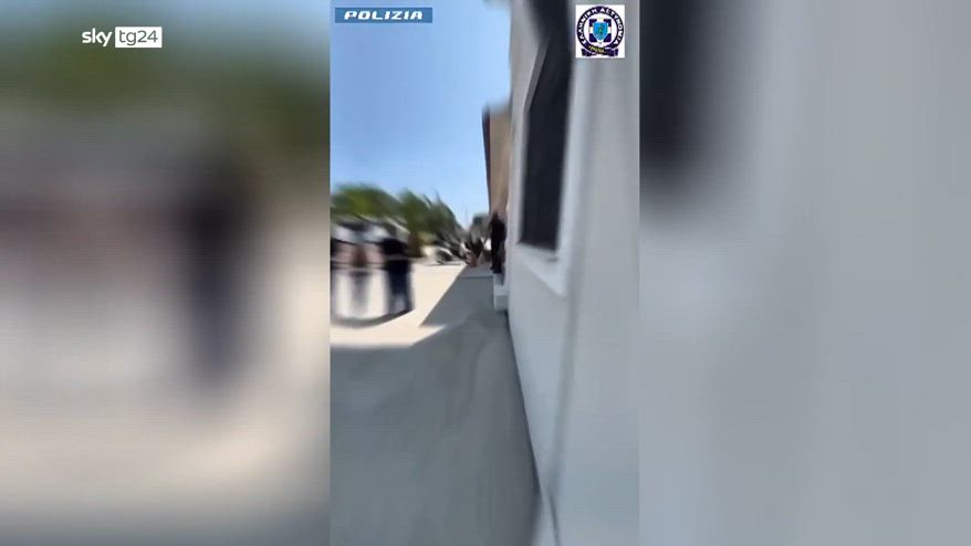 Villa Pamphilj, in video Polizia l'arresto del sospettato