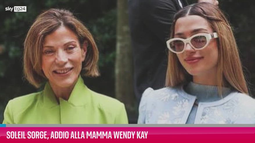 VIDEO Soleil Sorge, addio alla mamma Wendy Kay