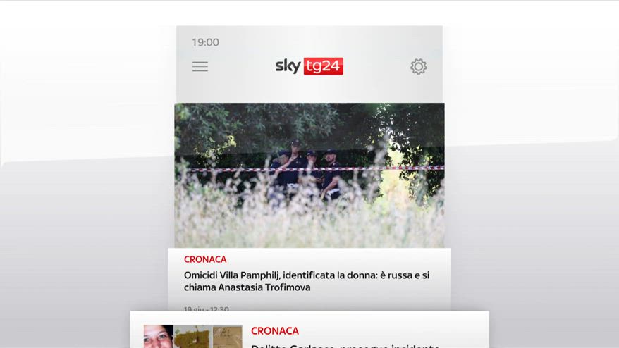 I titoli di Sky TG24 del 19 giugno: edizione delle 19