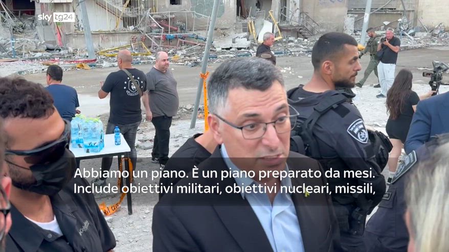 Il ministro degli Esteri di Israele: 
