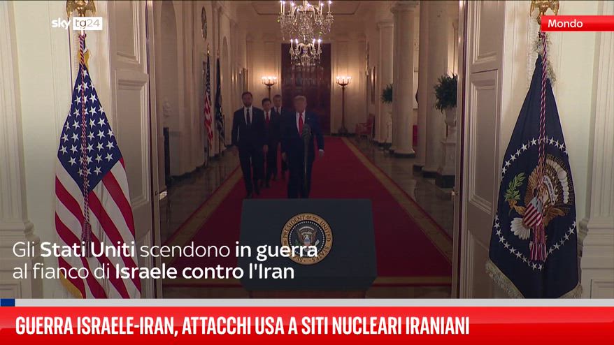 Guerra Israele-Iran, attacchi Usa a siti nucleari iraniani