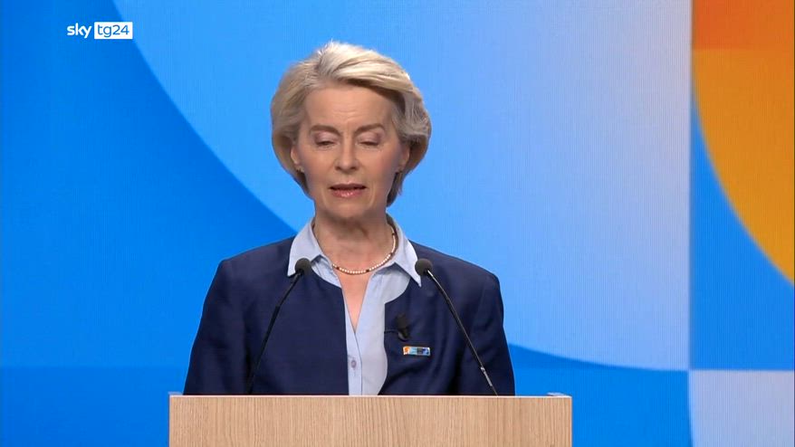 Von der Leyen al vertice Nato: 