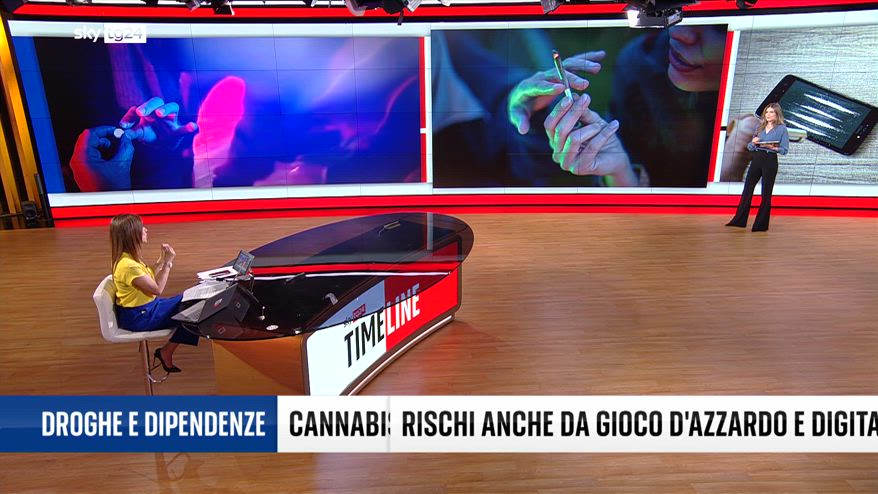 Timeline, la relazione sulle tossicodipendenze in Italia