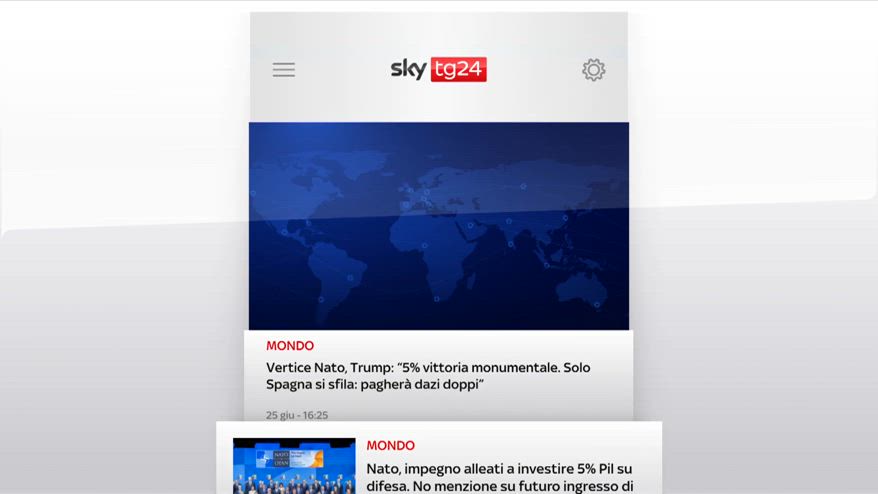 Sky Tg24 Economia, puntata del 25.06.2025