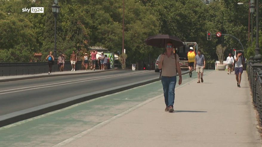 Caldo record in Europa, a Siviglia picco di 42 gradi