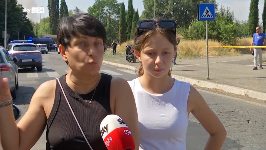 Esplosione Roma, la testimonianza di una mamma e sua figlia