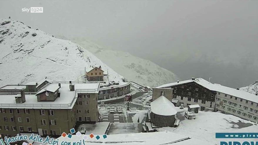 Trentino Alto Adige, torna la neve ad alta quota