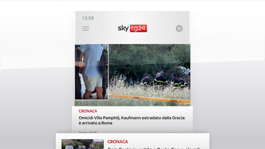I titoli di Sky TG24 dell'11 luglio 2025 - edizione h13