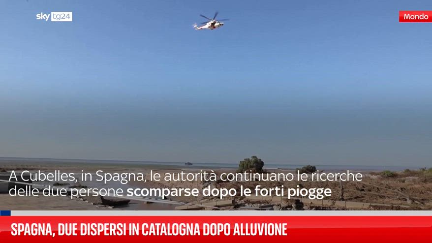 Spagna, due dispersi in Catalogna dopo alluvione