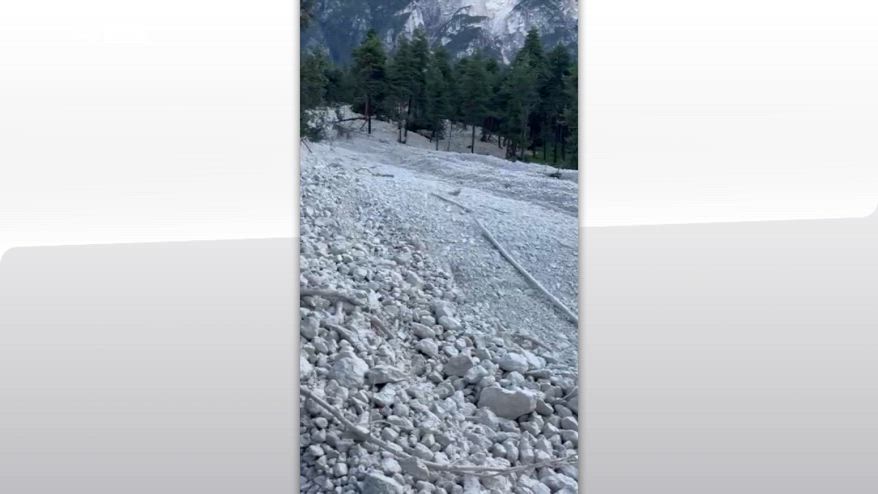 Frana a Cortina, nuovamente chiusa la SS 51 di Alemagna