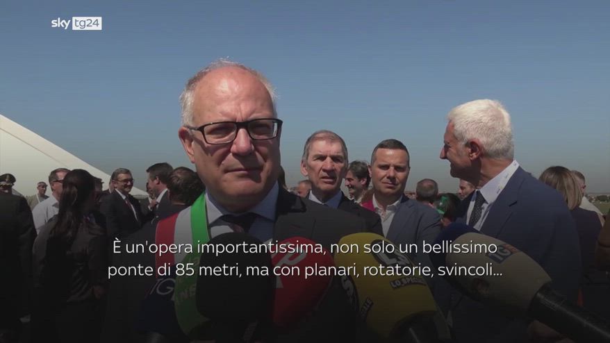 Ponte Tor Vergata, Gualtieri: opera finita in tempo record