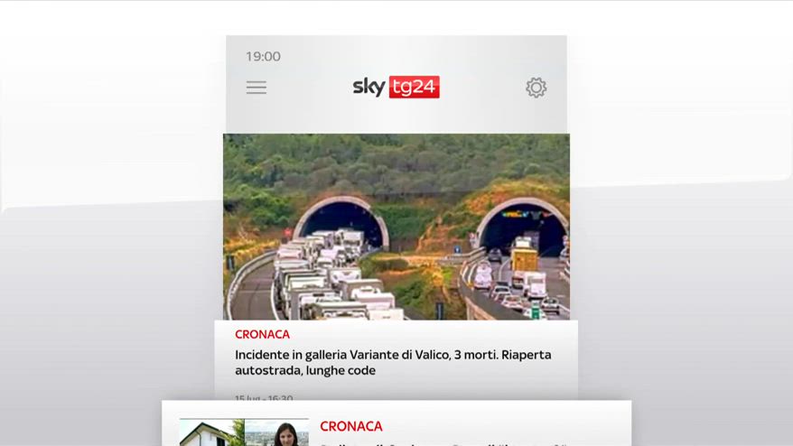 I titoli di Sky TG24 del 15 luglio 2025 - edizione h19