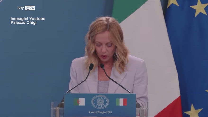 Gaza, Meloni: "Impegnati per fermare le ostilità" | Video Sky - Sky TG24