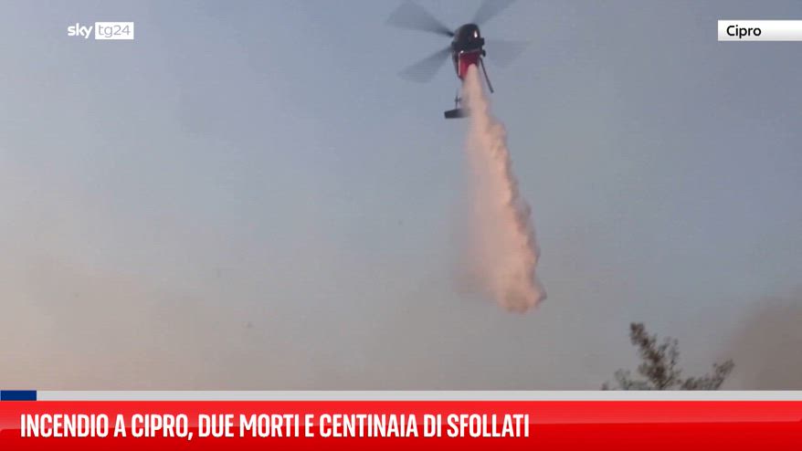 Incendio Cipro, case e terreni carbonizzati sull'isola