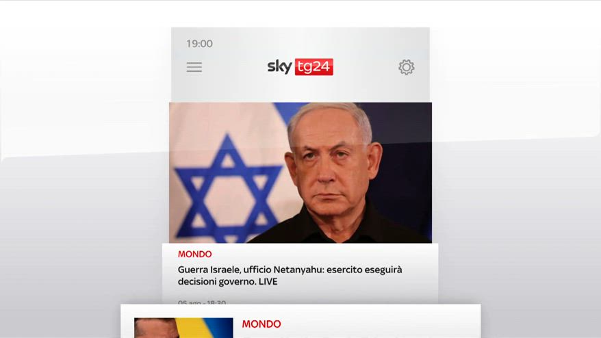 I titoli di Sky Tg24 del 5 agosto, edizione ore 19