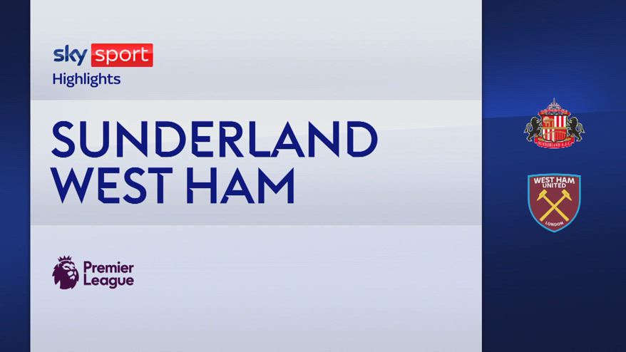 Sunderland-West Ham 3-0: gol e highlights