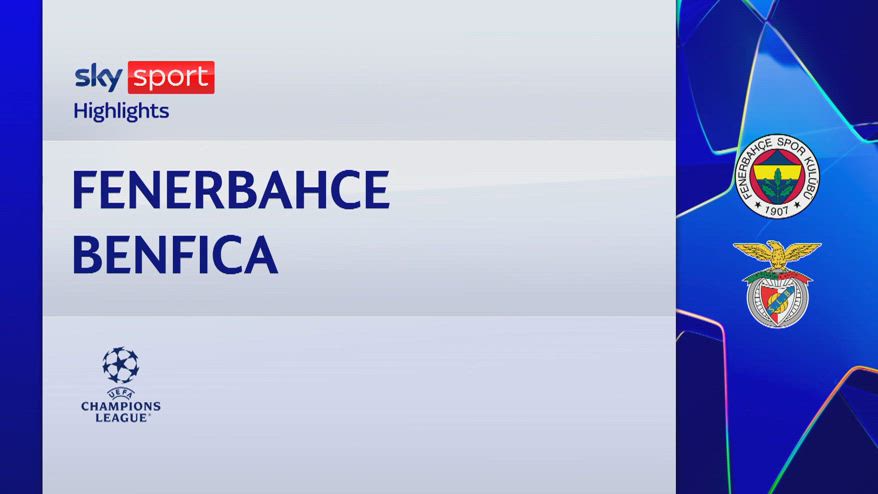 Fenerbahce-Benfica 0-0: gli highlights