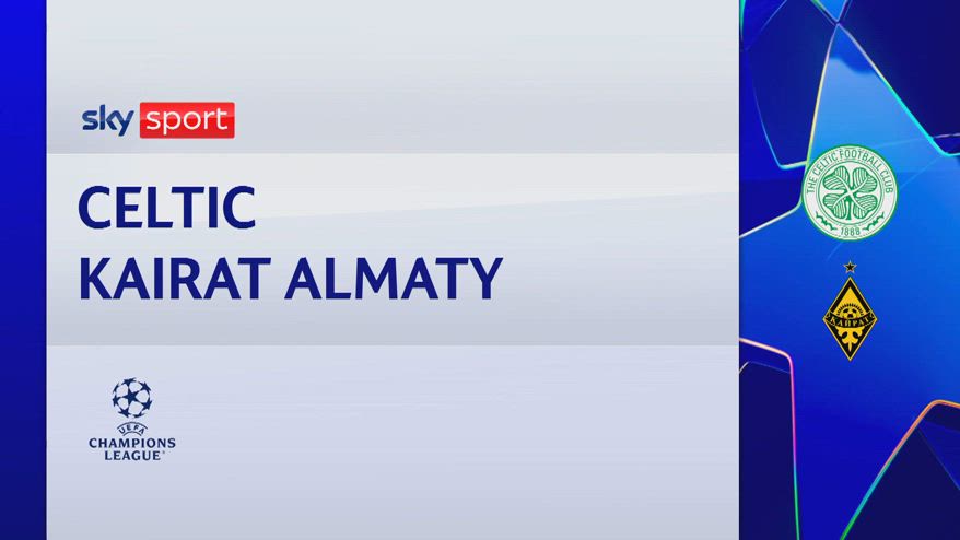 Celtic-Kairat Almaty 0-0: gli highlights