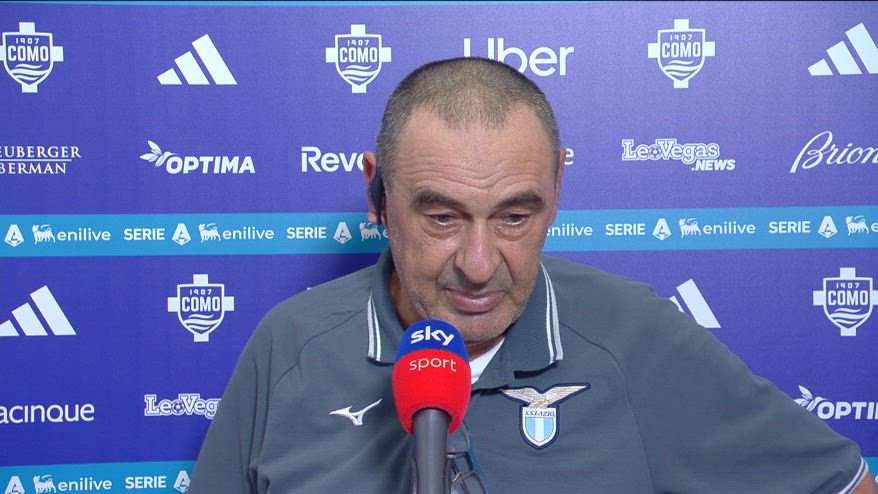 Sarri: "Como di un’altra categoria, se la Lazio è questa…"
