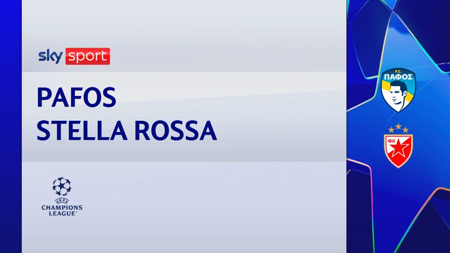 Pafos-Stella Rossa 1-1: gol e highlights